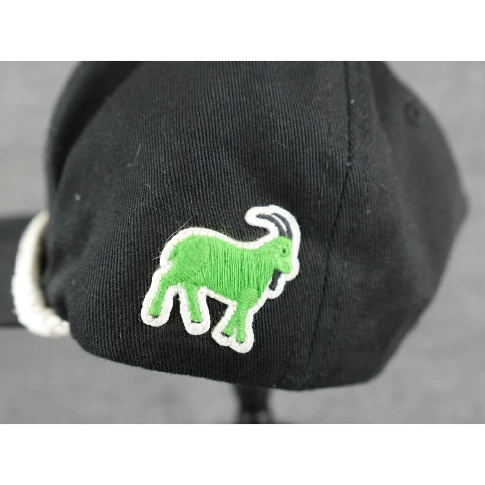 Green Goat Just Bogeysd Black Rope Golf Hat Snapback‎